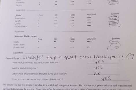 Review img # 7 of the yacht Highjinks
