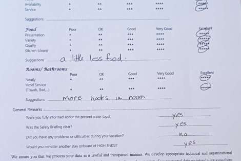 Review img # 6 of the yacht Highjinks