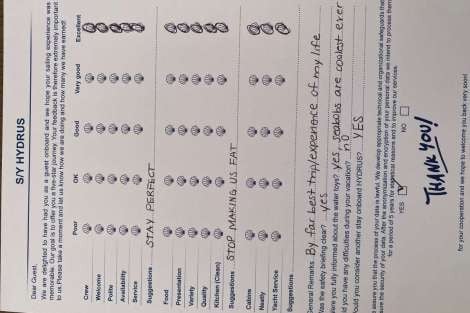 Review img # 105 of the yacht HYDRUS