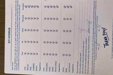 Review img # 106 of the yacht HYDRUS