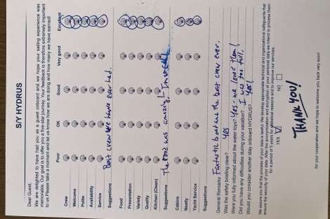 Review img # 107 of the yacht HYDRUS