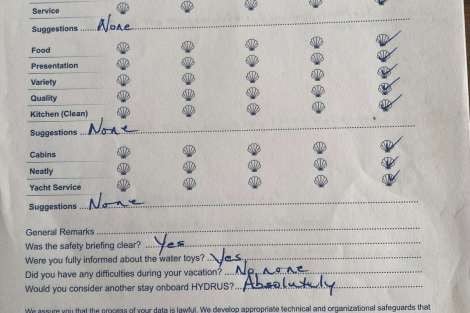 Review img # 42 of the yacht HYDRUS