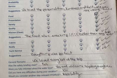 Review img # 43 of the yacht HYDRUS