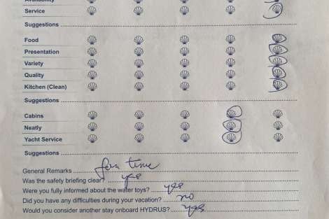 Review img # 48 of the yacht HYDRUS