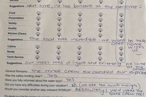 Review img # 39 of the yacht HYDRUS