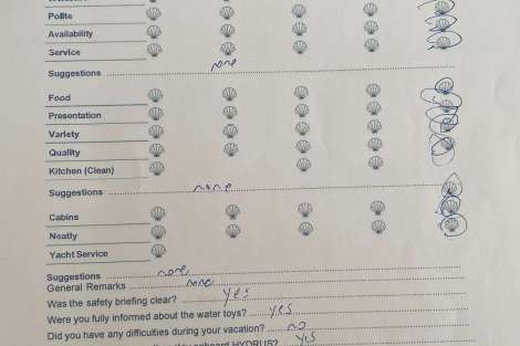 Review img # 23 of the yacht HYDRUS