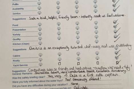 Review img # 24 of the yacht HYDRUS