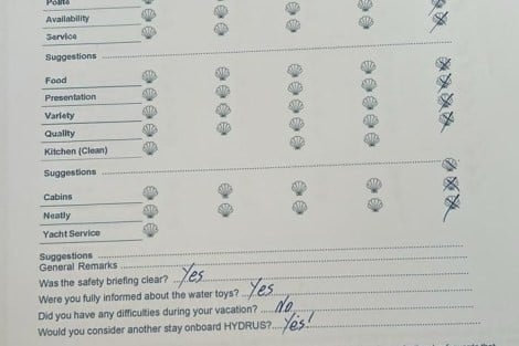 Review img # 10 of the yacht HYDRUS