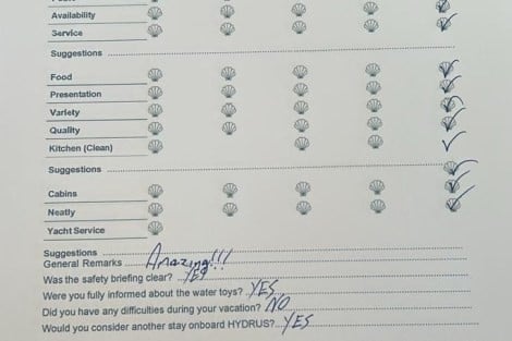 Review img # 11 of the yacht HYDRUS