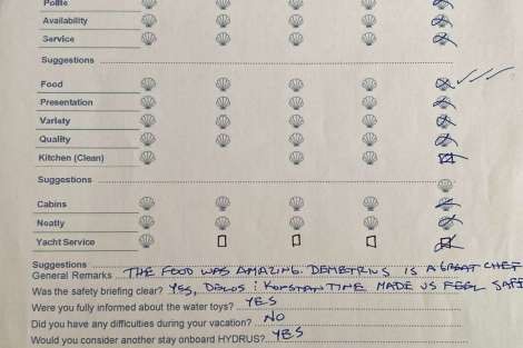 Review img # 17 of the yacht HYDRUS