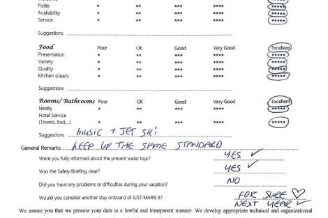 Review img # 35 of the yacht JUST MARIE 2