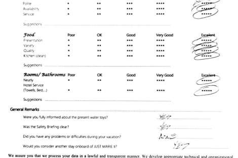 Review img # 27 of the yacht JUST MARIE 2