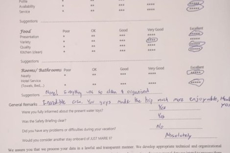 Review img # 19 of the yacht JUST MARIE 2