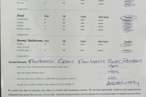 Review img # 14 of the yacht JUST MARIE 2