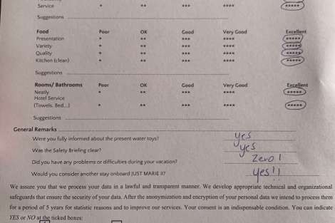 Review img # 9 of the yacht JUST MARIE 2