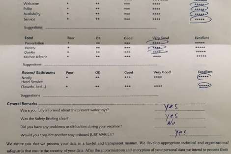 Review img # 4 of the yacht JUST MARIE 2