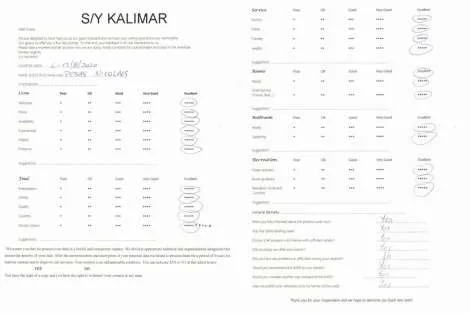 Review img # 31 of the yacht KaLiMar