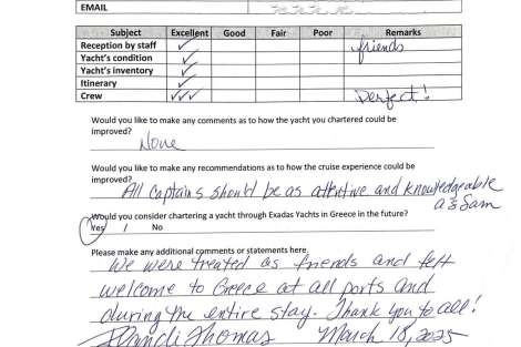 Review img # 9 of the yacht KALISI MOU