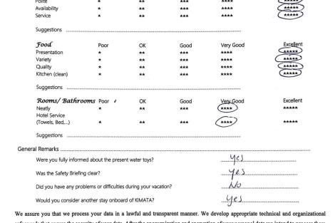 Review img # 137 of the yacht KIMATA