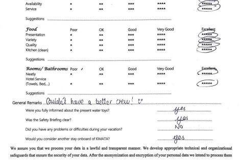 Review img # 132 of the yacht KIMATA