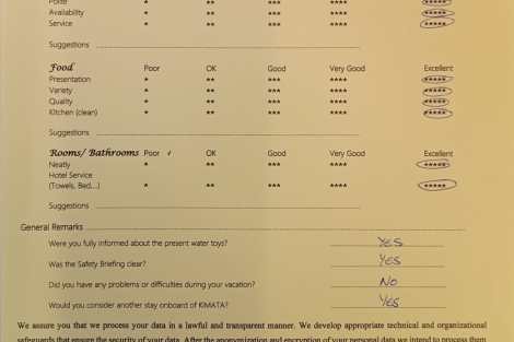 Review img # 77 of the yacht KIMATA