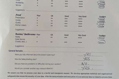 Review img # 59 of the yacht KIMATA