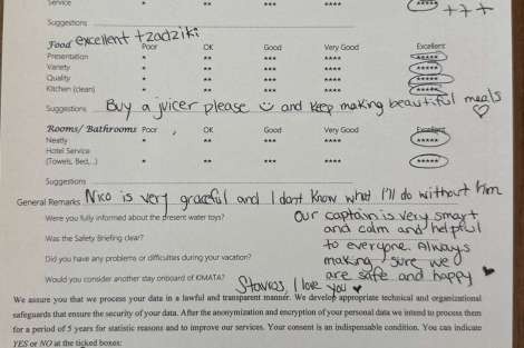 Review img # 56 of the yacht KIMATA