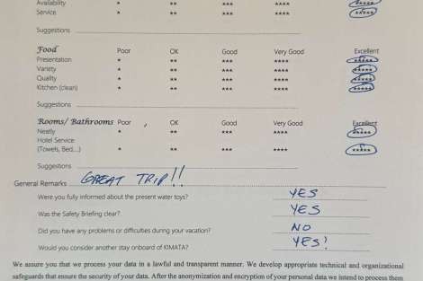 Review img # 44 of the yacht KIMATA