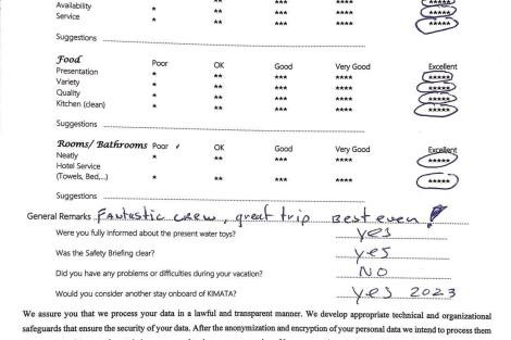 Review img # 130 of the yacht KIMATA