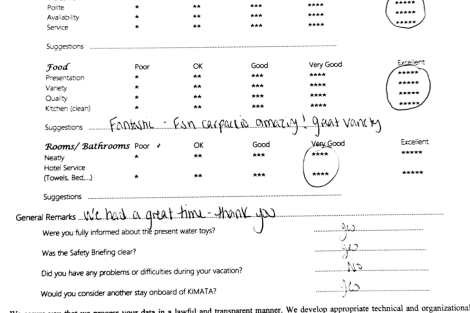 Review img # 124 of the yacht KIMATA