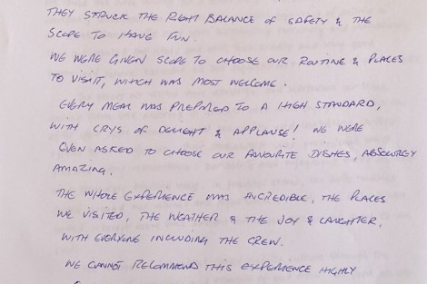 Review img # 76 of the yacht KIMATA