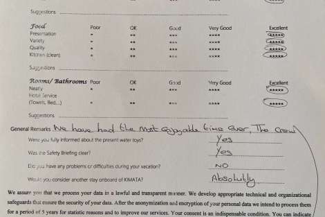 Review img # 60 of the yacht KIMATA