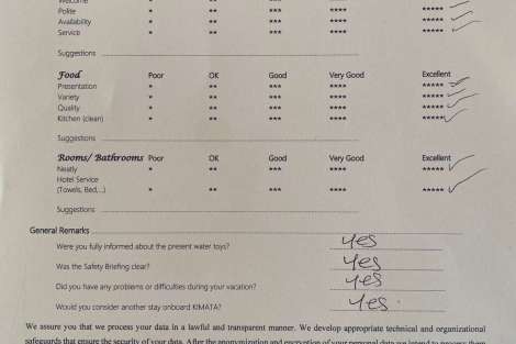 Review img # 61 of the yacht KIMATA