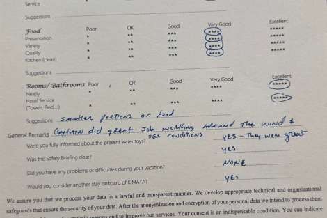 Review img # 45 of the yacht KIMATA