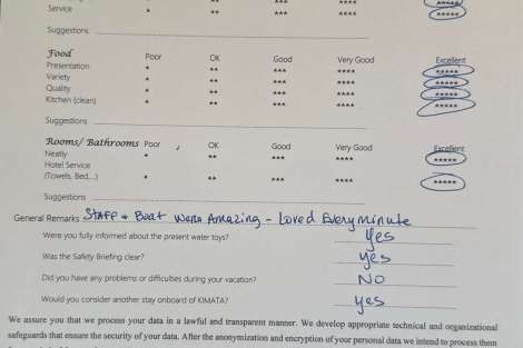 Review img # 42 of the yacht KIMATA