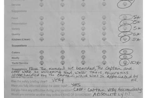 Review img # 8 of the yacht KING OF DIAMONDS