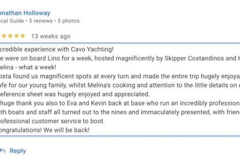 Review img # 1 of the yacht LINO