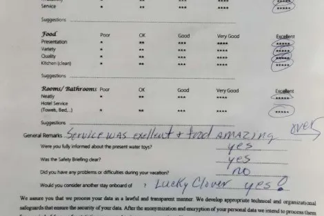 Review img # 19 of the yacht LUCKY CLOVER