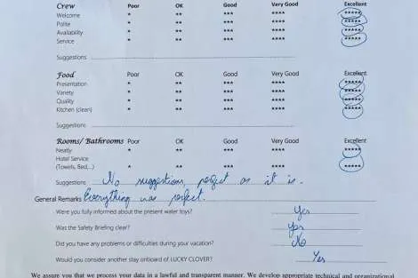 Review img # 33 of the yacht LUCKY CLOVER