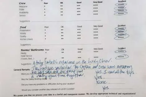 Review img # 39 of the yacht LUCKY CLOVER