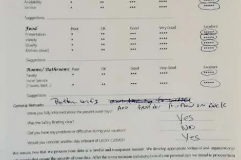 Review img # 47 of the yacht LUCKY CLOVER