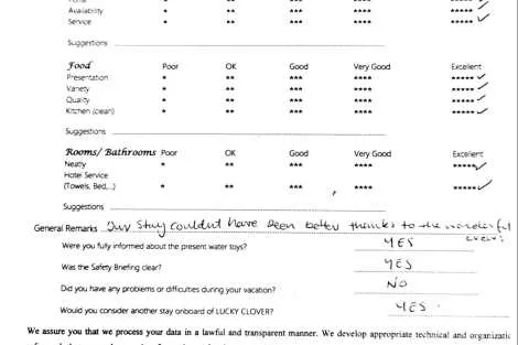 Review img # 67 of the yacht LUCKY CLOVER