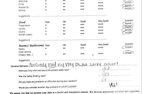 Review img # 72 of the yacht LUCKY CLOVER