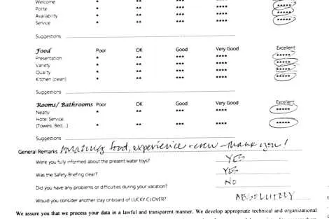 Review img # 73 of the yacht LUCKY CLOVER