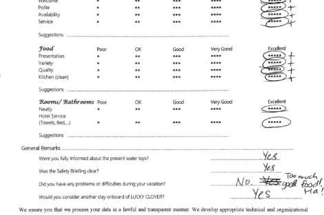 Review img # 77 of the yacht LUCKY CLOVER