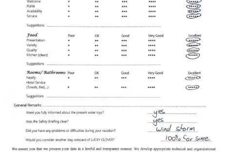 Review img # 79 of the yacht LUCKY CLOVER