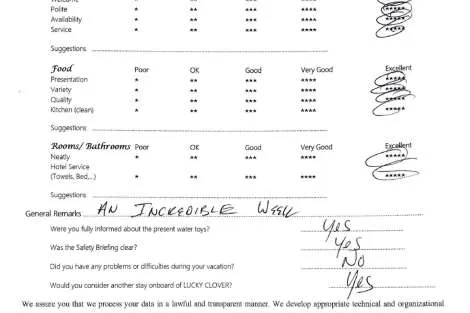 Review img # 80 of the yacht LUCKY CLOVER