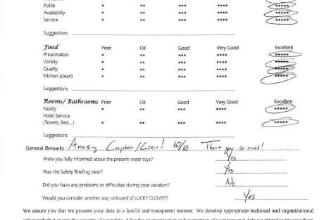 Review img # 85 of the yacht LUCKY CLOVER