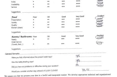 Review img # 93 of the yacht LUCKY CLOVER