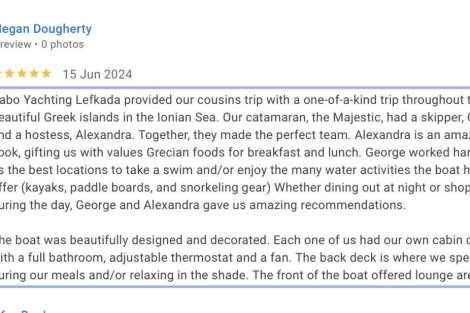 Review img # 2 of the yacht MAESTRO